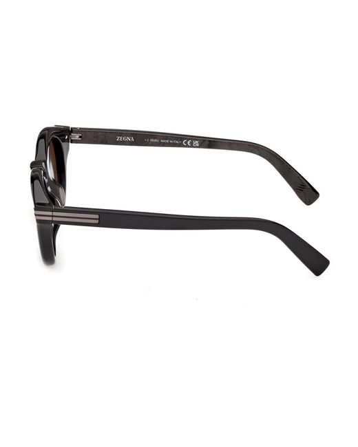Zegna Black Sunglasses for men