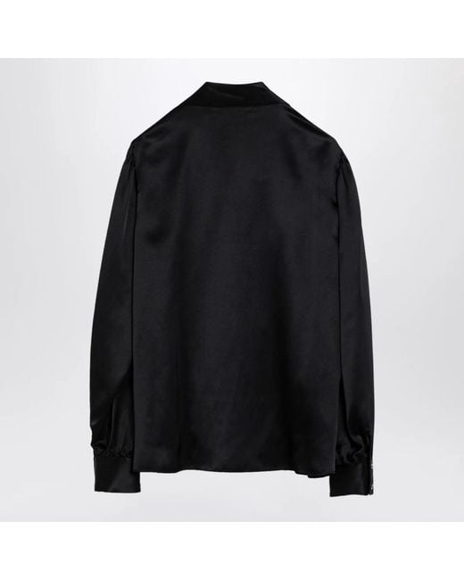 Alessandra Rich Black Shirts