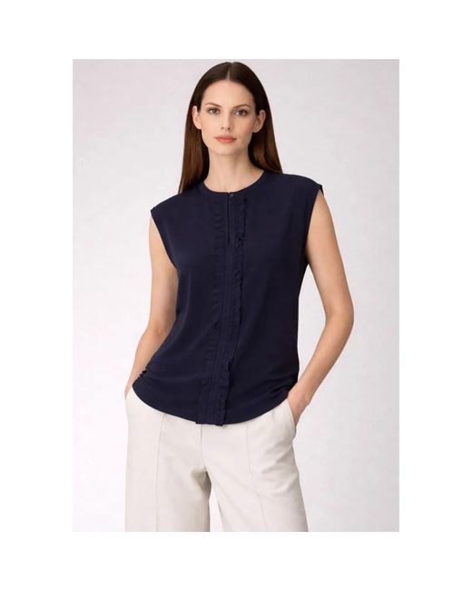 Max Mara Blue Blouses