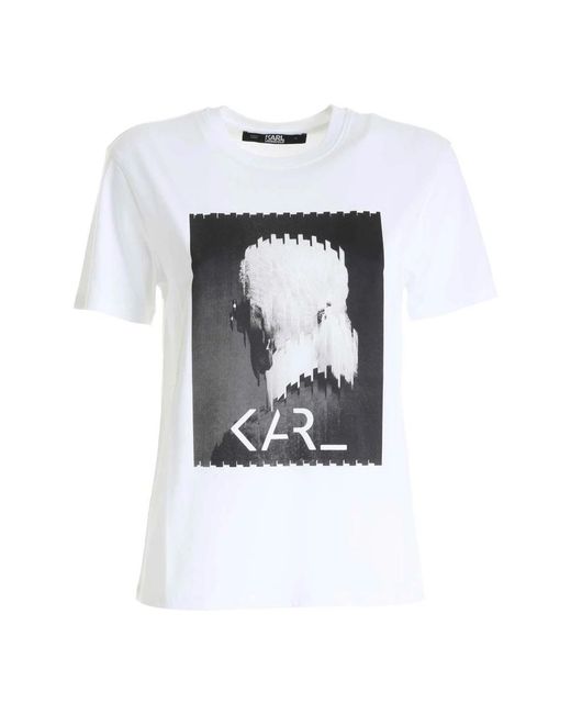 Karl Lagerfeld White T-Shirts