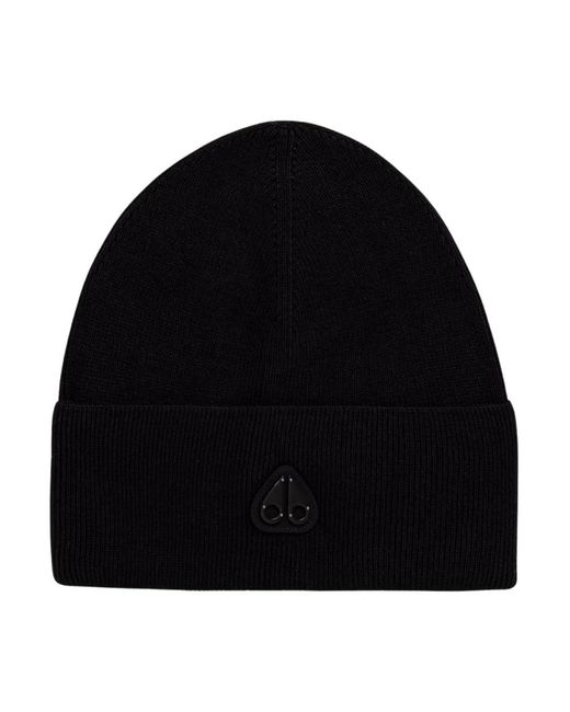 Beanies di Moose Knuckles in Black da Uomo