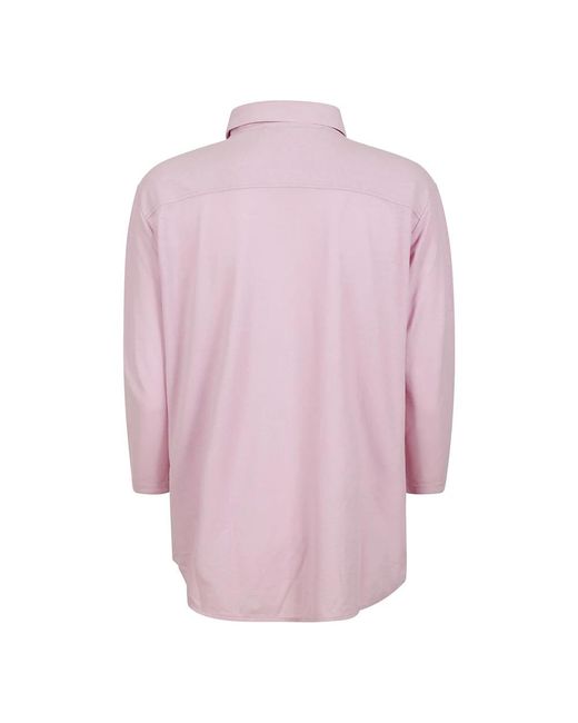 Zanone Pink Shirts
