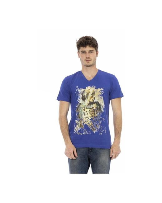 Trussardi Blue T-Shirts for men