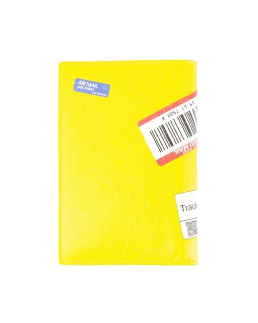 Balenciaga Yellow Wallets & Cardholders