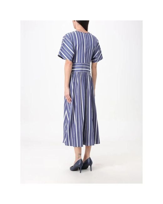 Woolrich Blue Midi Dresses