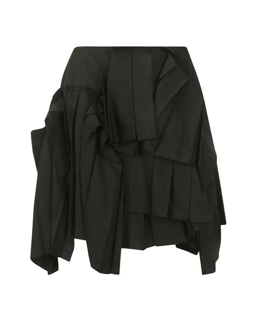 Yohji Yamamoto Black Short Skirts