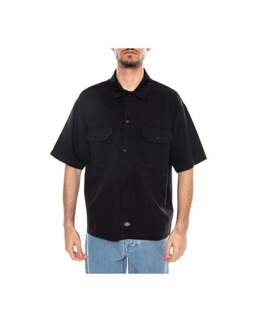 Dickies Black Short Sleeve Shirts for men