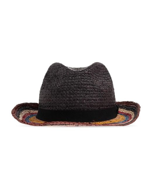 Paul Smith Black Hats for men