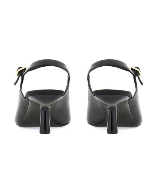 Ferragamo Black Pumps