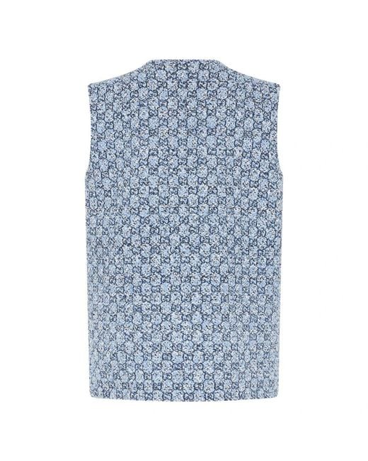 Gucci Blue Waistcoats