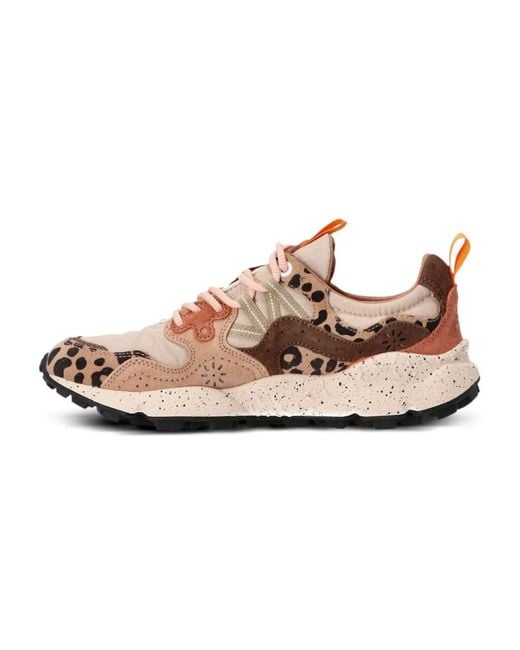 Flower Mountain Pink Sneakers