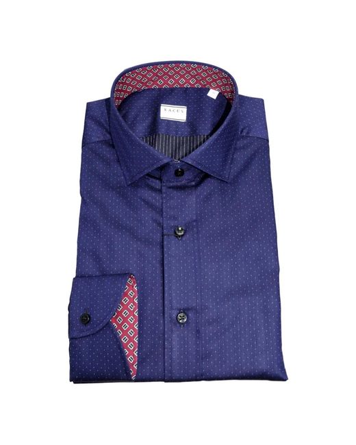 Xacus Blue Casual Shirts for men