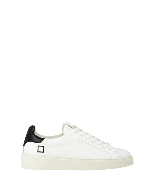 Date Schoenen ,Wit ,Katoen Levante Sneaker in het White voor heren