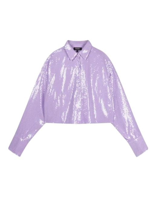 Refined Department Purple Shirts
