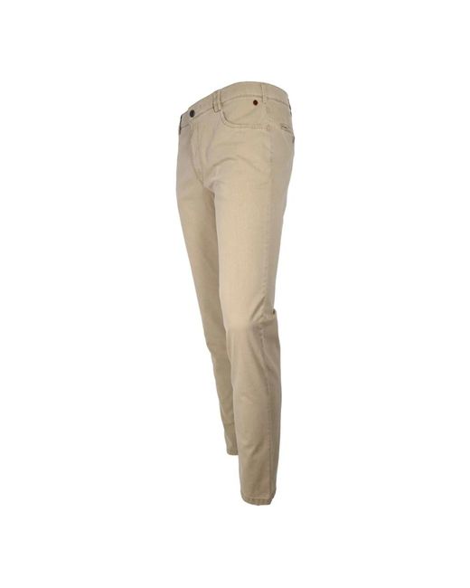 Meyer Natural Slim-Fit Trousers for men