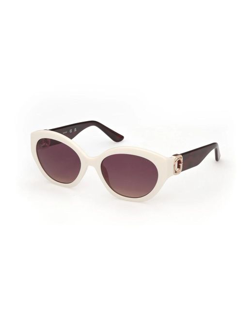 Guess Purple Stylische sonnenbrille gu00104 21b