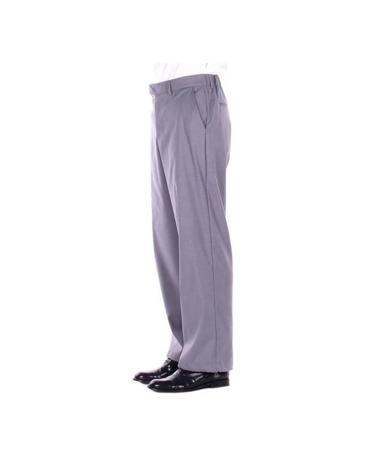 John Richmond Purple Suit Trousers for men