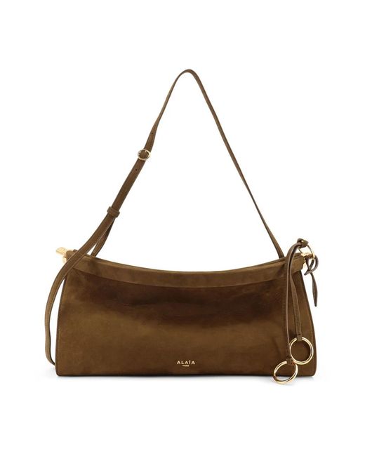 Alaïa Brown Shoulder Bags