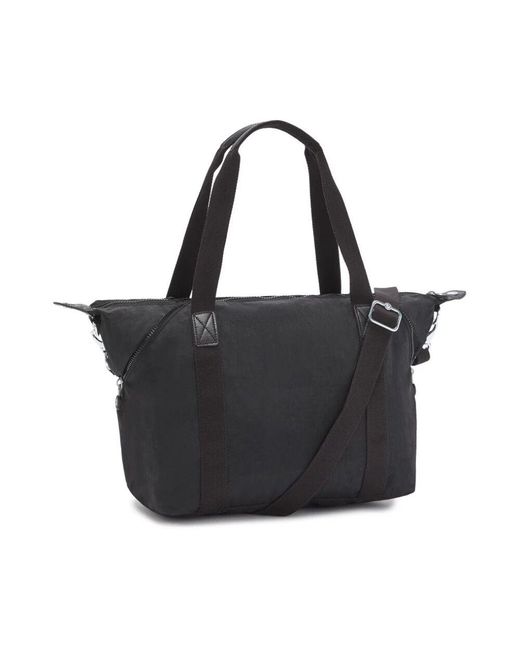Kipling Black Schwarze Noir Art Tote Tasche