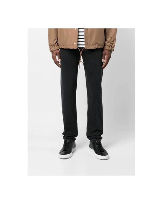 Jeans slim-fit elevano stile di A.P.C. in Black da Uomo