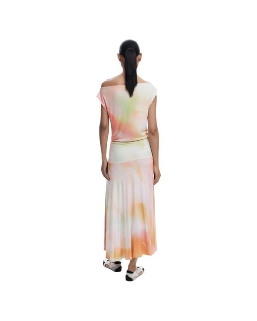 Desigual Natural Midi Dresses