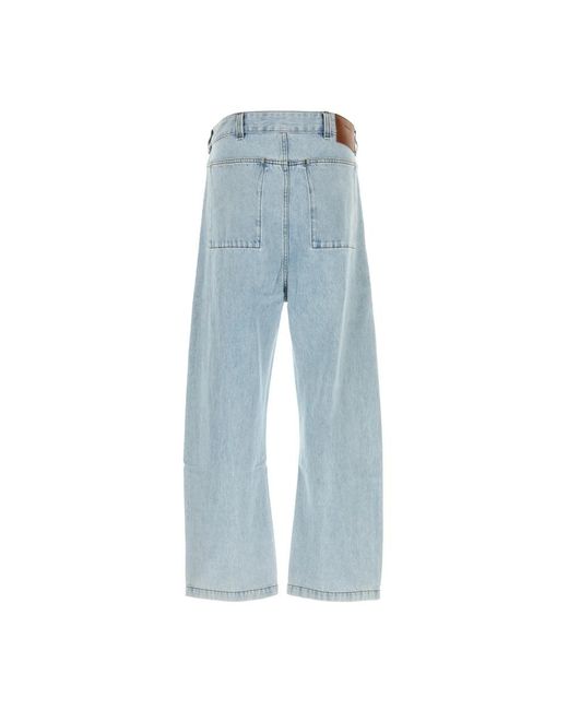 Entire studios Blue Wide Jeans for men