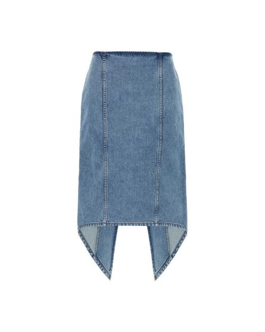 J.W. Anderson Blue Denim Rock Für Frauen