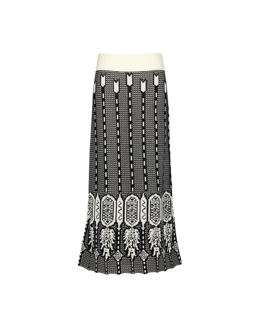 Midi Skirts Johanna Ortiz en coloris Black