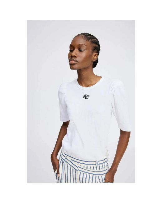 T-Shirts Munthe de color White