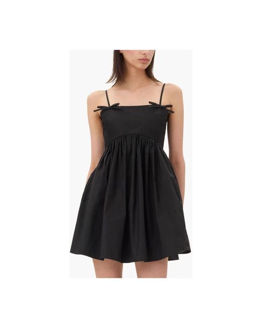 Short Dresses Ganni de color Black