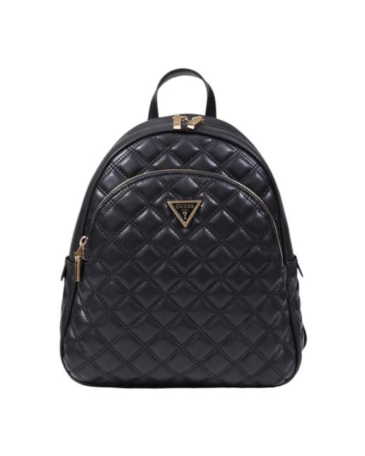 Backpacks Guess de color Black
