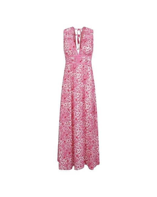 Poupette Pink Maxi Dresses