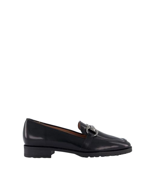Gibaldi Schoenen ,Zwart ,Zwarte Loafer Schoenen Voor Vrouwen in het Black