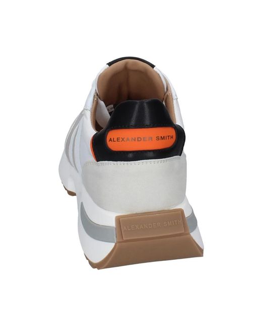 Alexander Smith White Sneakers for men