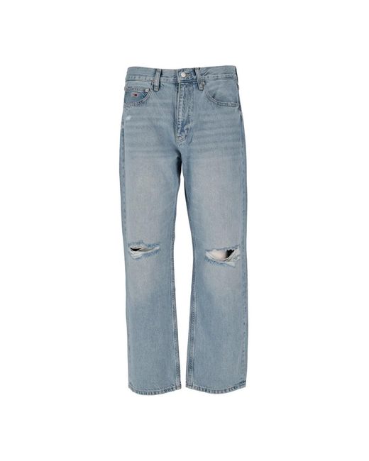 Straight Jeans Tommy Hilfiger pour homme en coloris Blue