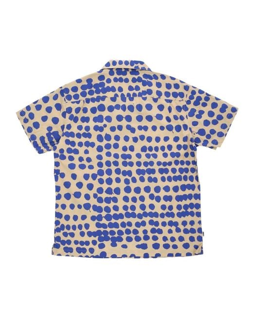 Obey Blue Short Sleeve Shirts for men