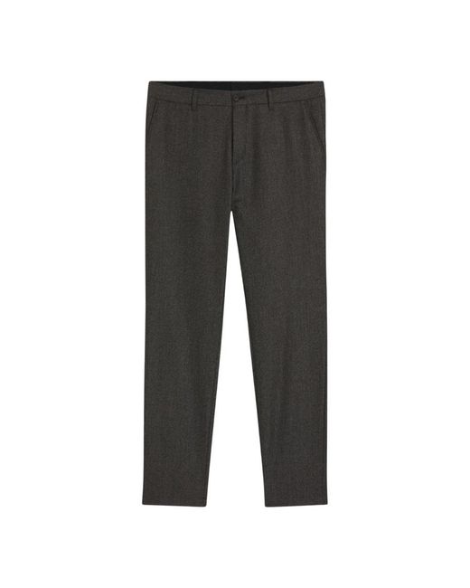 Boss Gray Slim-Fit Trousers for men