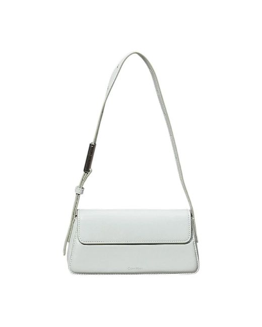 Calvin Klein Gray Shoulder Bags