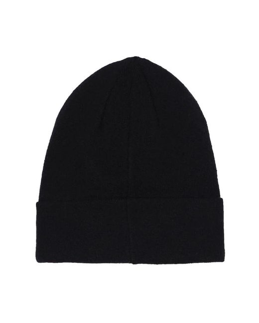 DKNY Accessoires ,Zwart ,Zwarte Beanie Hoed Elegant Ontwerp in het Black