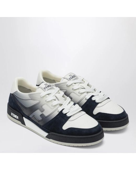 Fendi Blue Sneakers for men