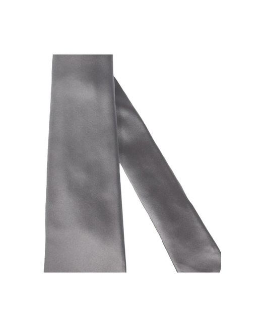 Kiton Gray Ties for men