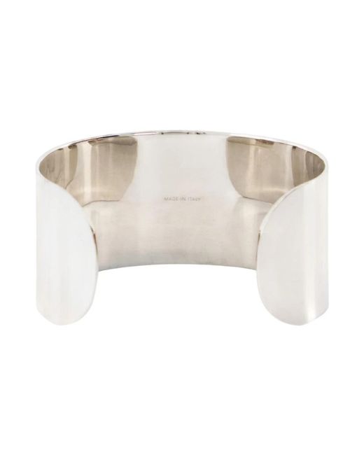 MM6 by Maison Margiela White Bracelets