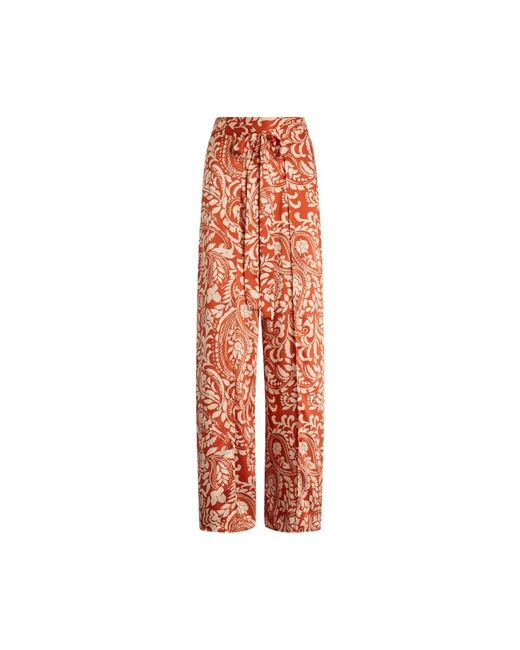 Liu Jo Orange Wide Trousers