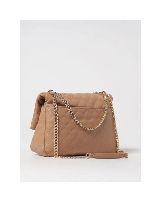 Liu Jo Natural Schicke Gesteppte Schultertasche Mit Kette