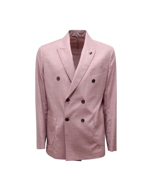 Bob Pink Blazers for men