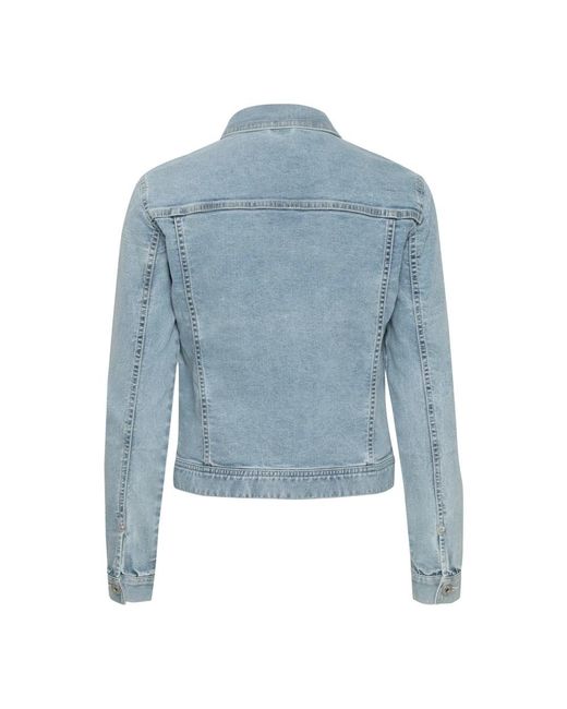 Denim Jackets di Ichi in Blue