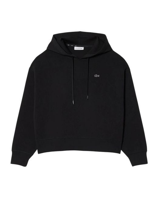 Lacoste Black Hoodies