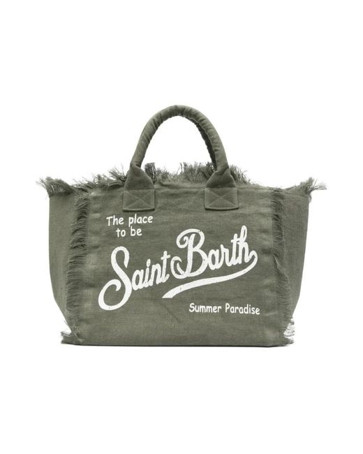 Mc2 Saint Barth Green Tote Bags