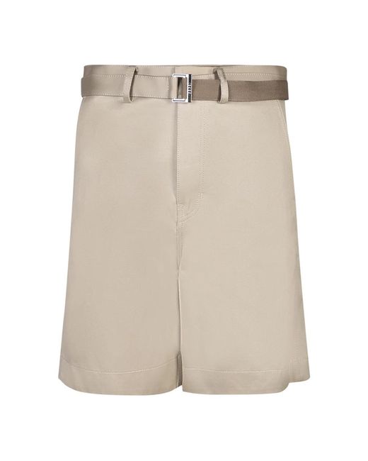 Shorts > casual shorts Sacai pour homme en coloris Natural