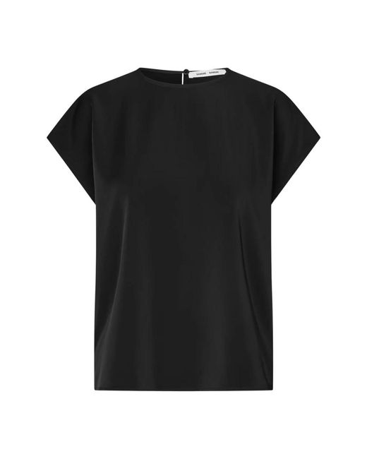 Samsøe & Samsøe Black T-Shirts